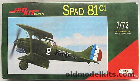 Hit Kit 1/72 Spad 81 C1, HK016 plastic model kit